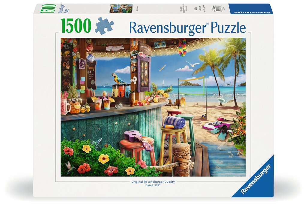 Ravensburger - Puzzle - Beach Bar Breezes 1500p (12000743) v:6911287