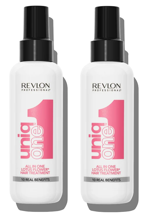 Uniq One - 2 x All in One Lotus Flower Hair Treatment 150 ml - 300 v:7438456