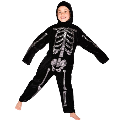 Den Goda Fen – Deluxe Skeleton Jumpsuit – Black – 116 v:4796674