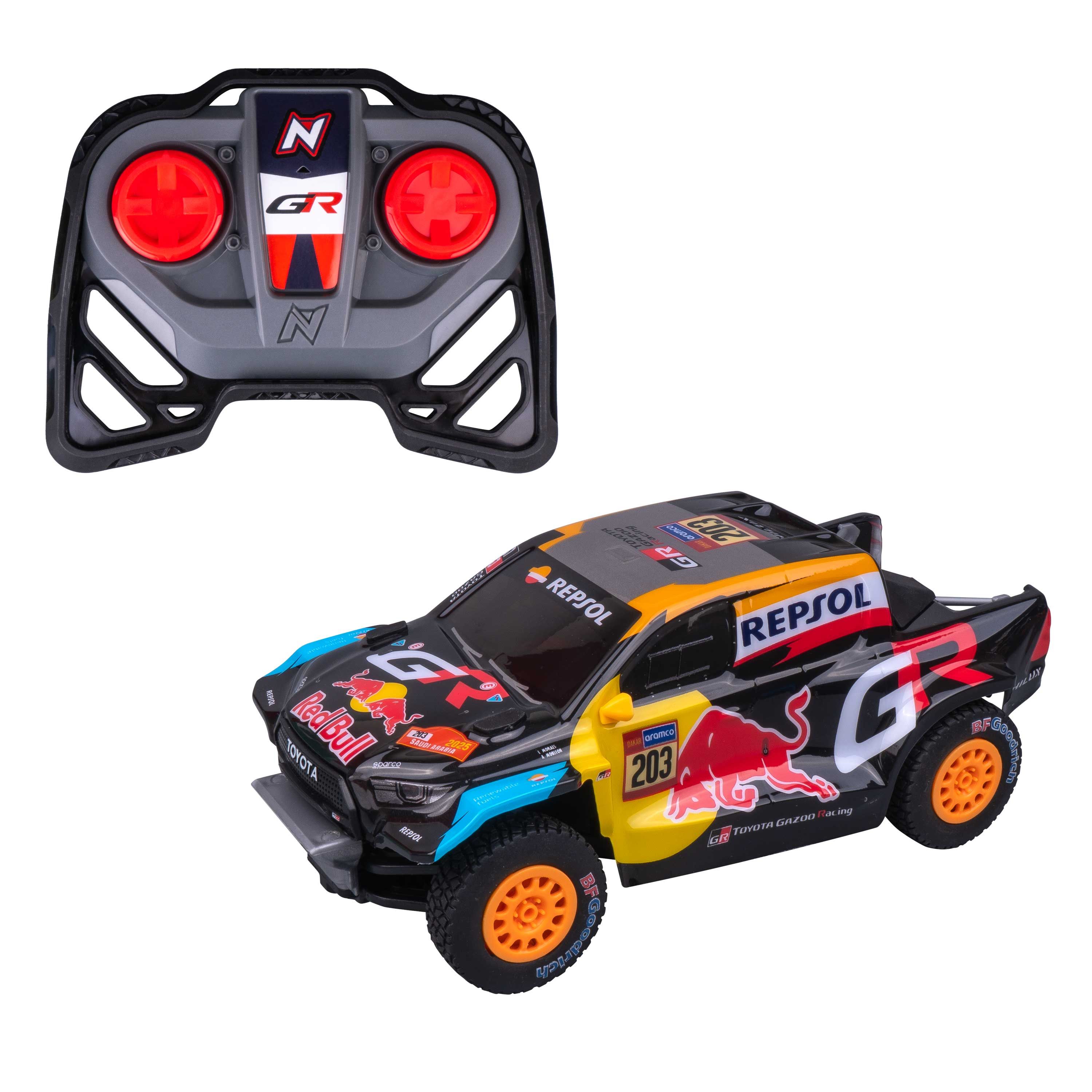 NIKKO – Toyota Gazoo Racing Dakar 2025 Moraes With Lights - RC 1:18 v:6107163
