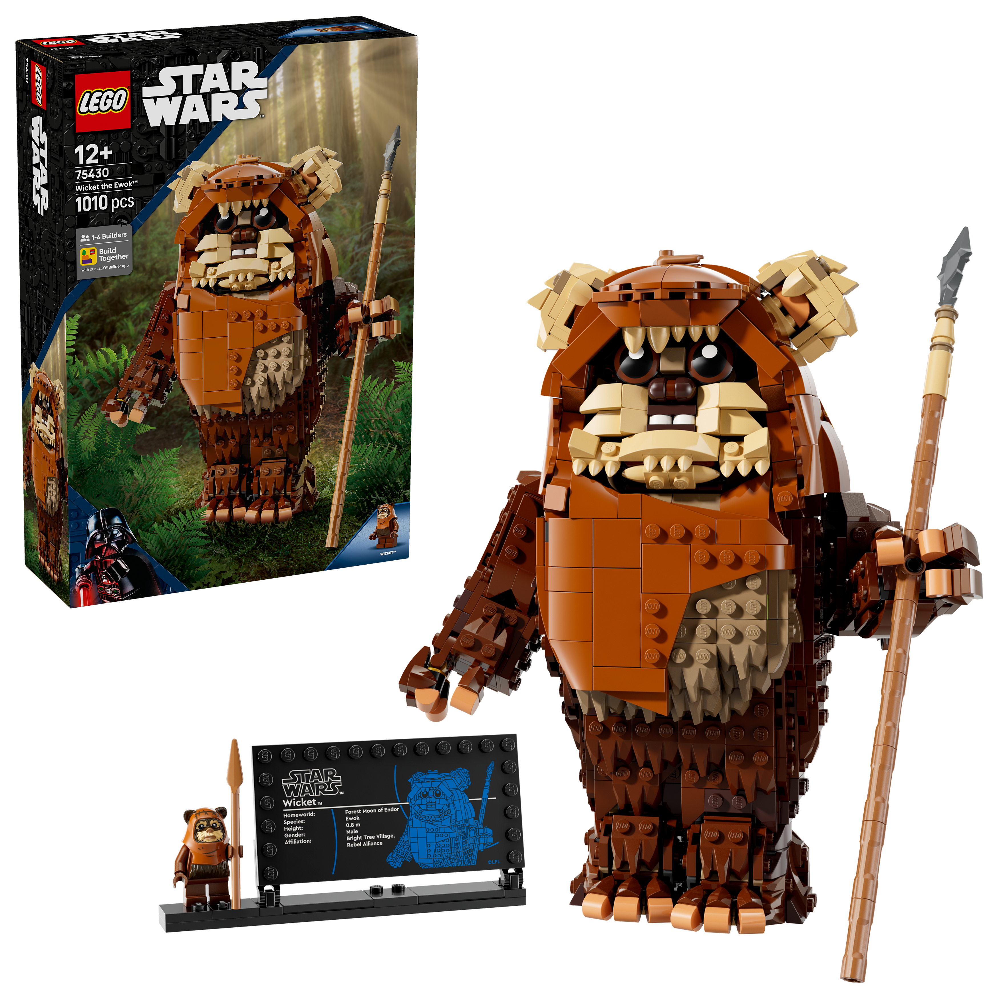 LEGO - Star Wars TM - Ewok-krigeren Wicket™ (75430) - Gratis frakt v:3180107