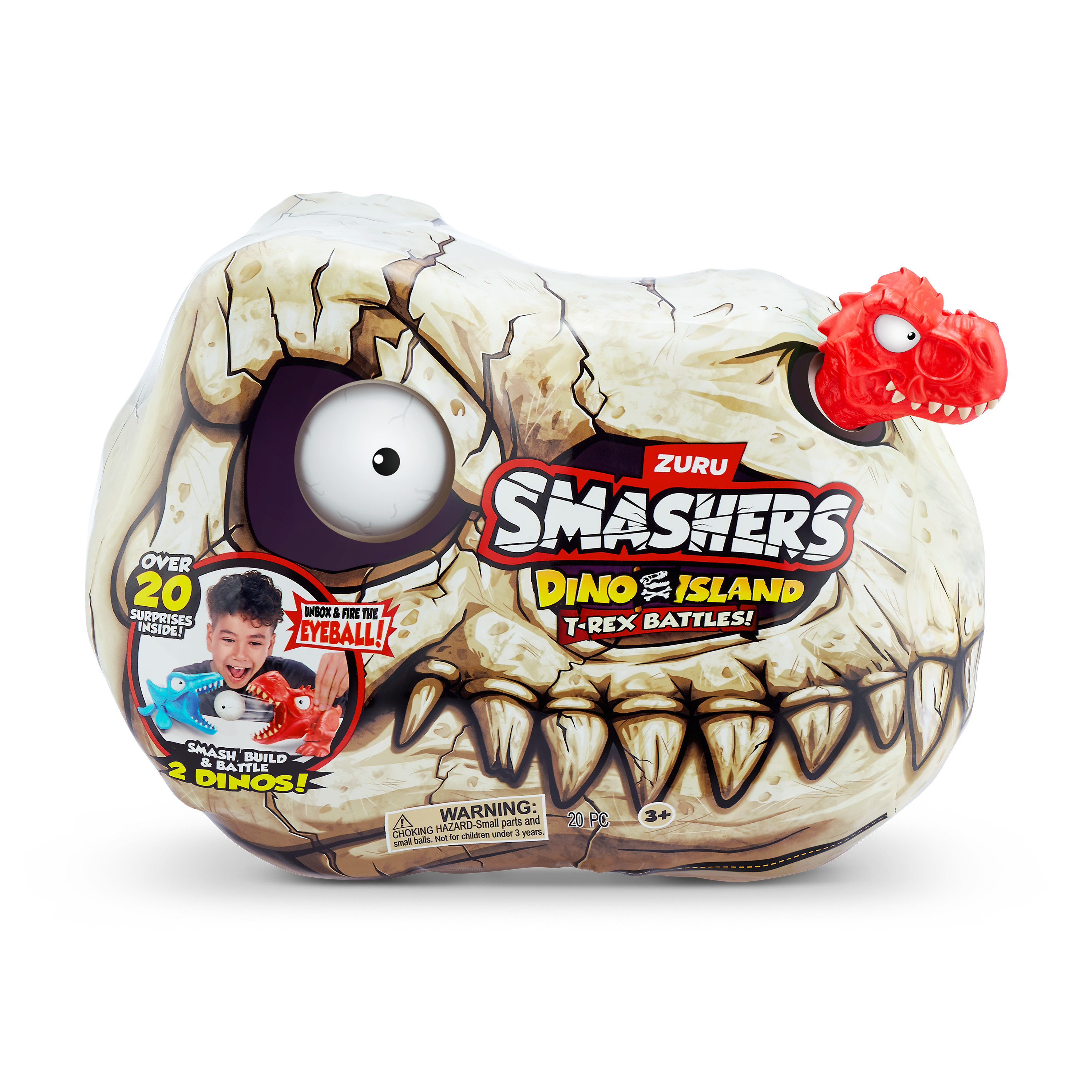 Smashers – Dino Island-Series 1 Mini T-Rex Battle Playset Assorted ( 74114 ) v:8196009 Smashers – Dino Island-Series 1 Mini T-Rex Battle Playset Assorted ( 74114 ) v:8196009