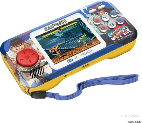 My Arcade - Super Street Fighter II Portable Gaming System + Travel Case - Gratis frakt v:2236958