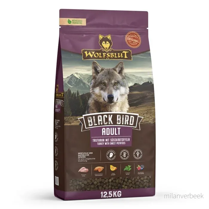 Wolfsblut - Dogfood - Black bird - 12,5 kg. - Gratis frakt v:6316352