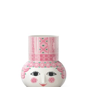 Bjørn Wiinblad – Olga Vase – Pink – 15 cm v:8040518 Bjørn Wiinblad – Olga Vase – Pink – 15 cm v:8040518