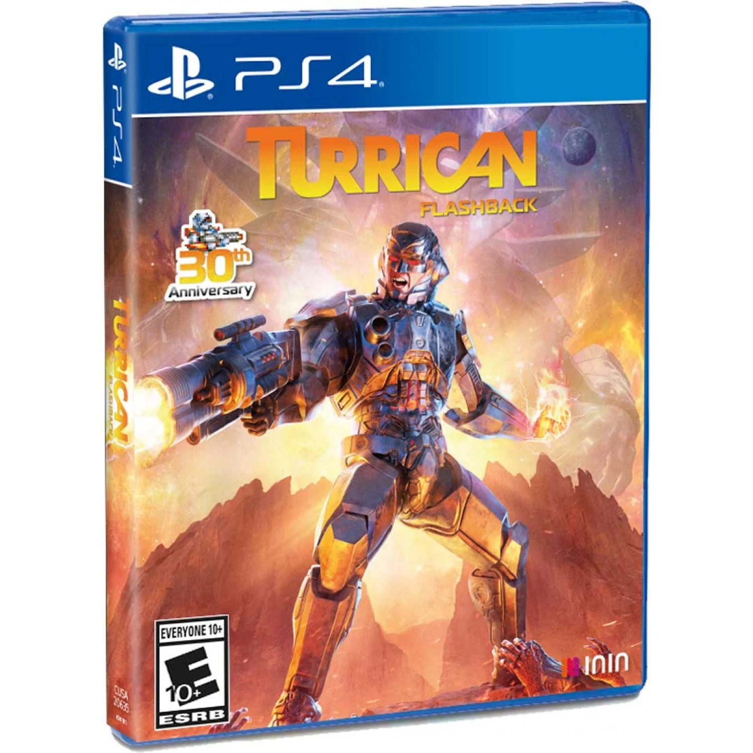 Turrican Flashback - PlayStation 4 - Engelsk - Standard v:6340507