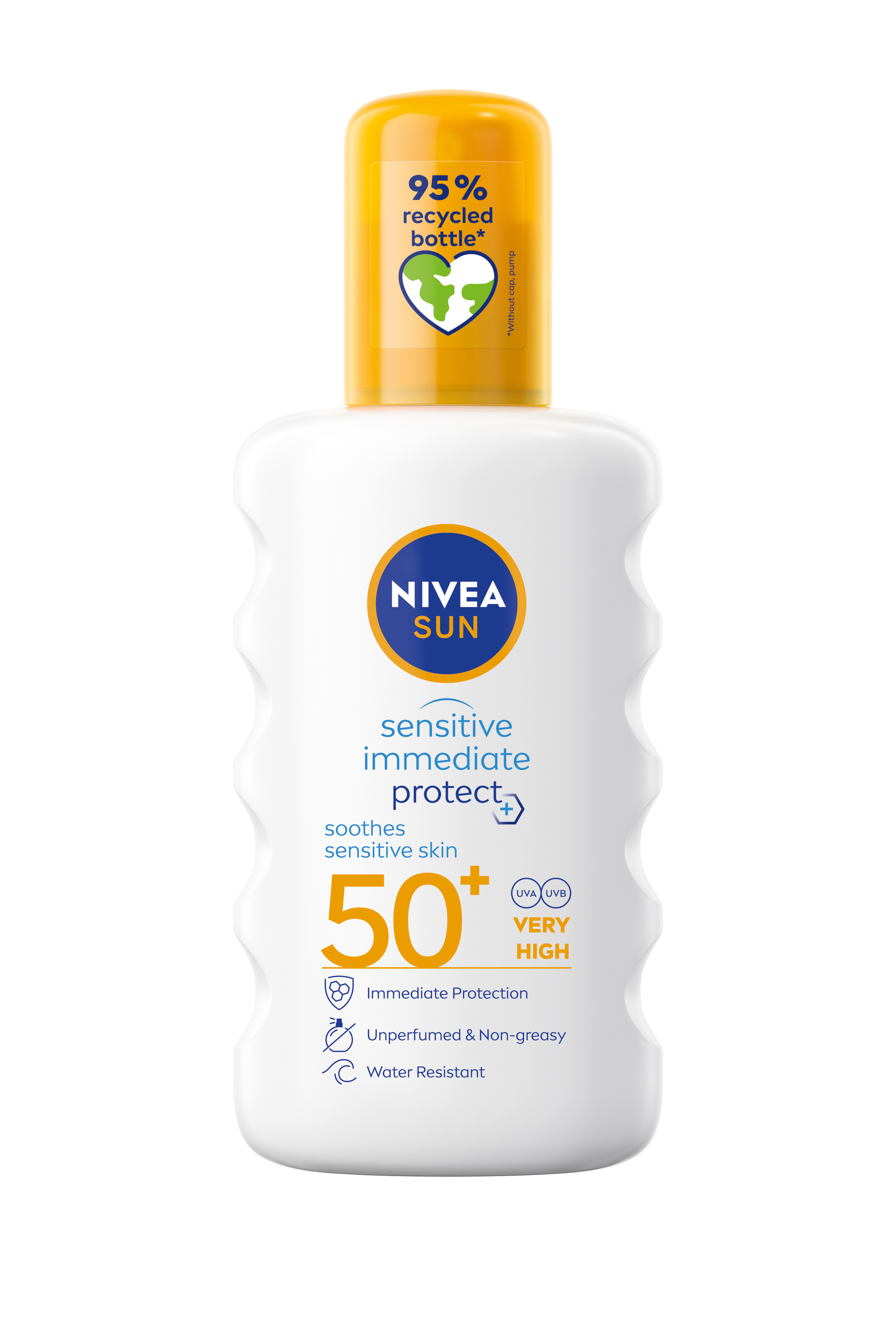 Nivea - Sensitive Soothing Spray SPF50+ - 200 ml v:6249478