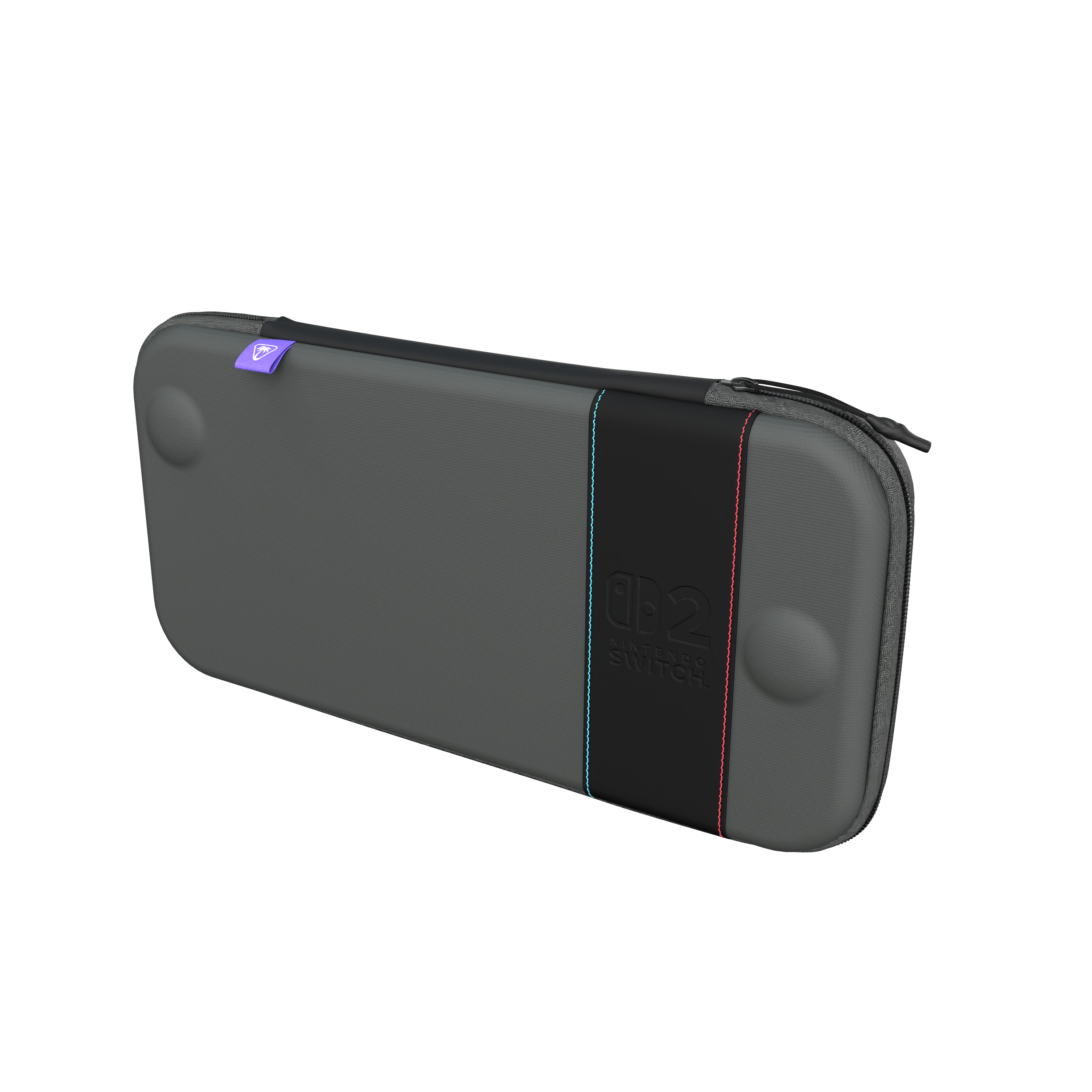 Turtle Beach - PlayTrek Travel Case - Charcoal Black - Slim - Nintendo Switch 2 - Charcoal Black - Slim - Engelsk - Slim v:2581524