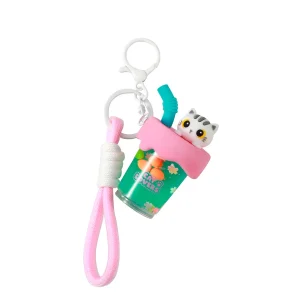 iTotal – Bubble Tea keychain WHITE CAT (XL3078) v:8695133 iTotal – Bubble Tea keychain WHITE CAT (XL3078) v:8695133