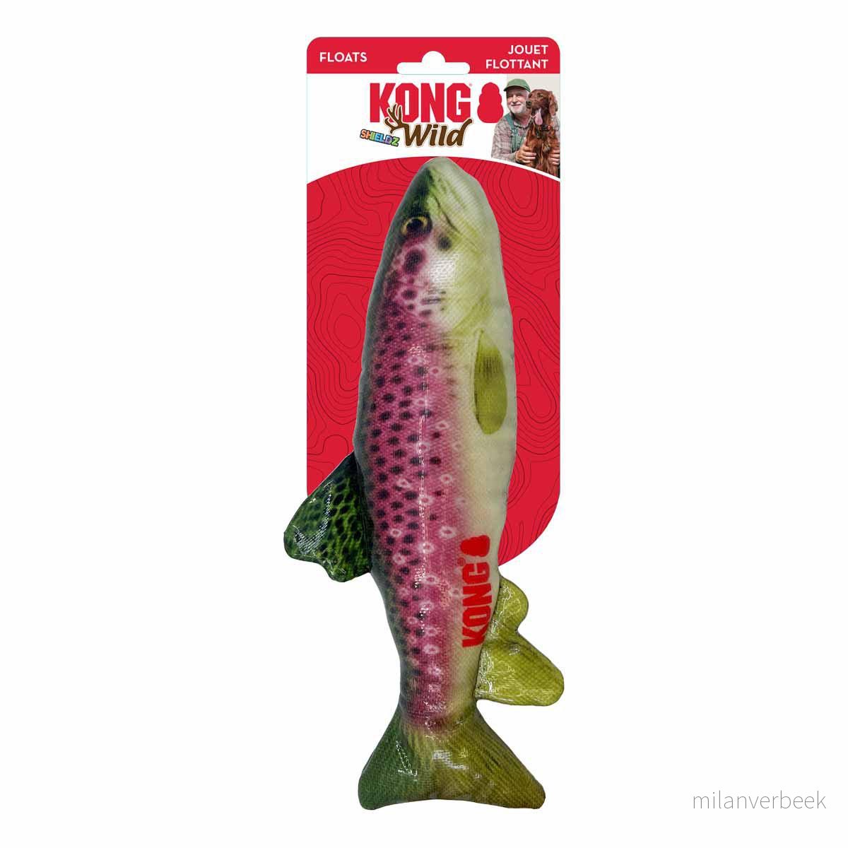 KONG - Wild Shieldz Trout - M - 28x13x6cm v:1309517