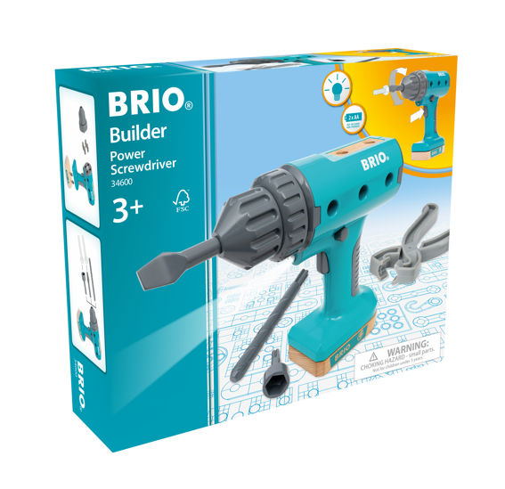 BRIO -Builder, Power Screwdriver - (34600) v:4927371