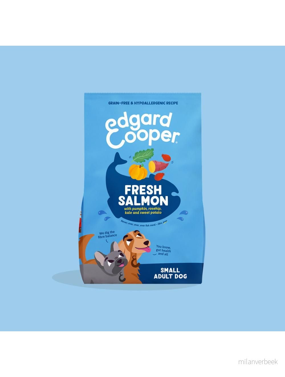 Edgard Cooper - Fresh Norwegian Adult Salmon - 3kg v:5438921