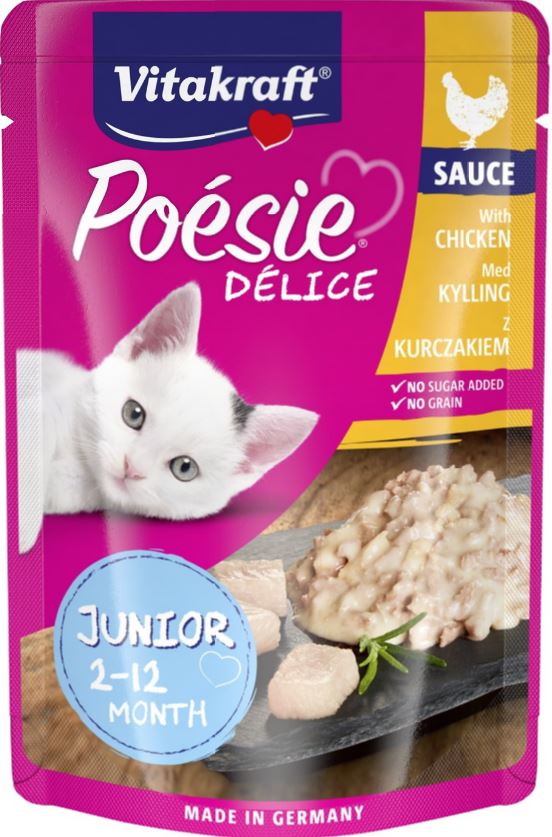 Vitakraft - Poésie Délice Junior chicken 85gr - (36668) v:6268758