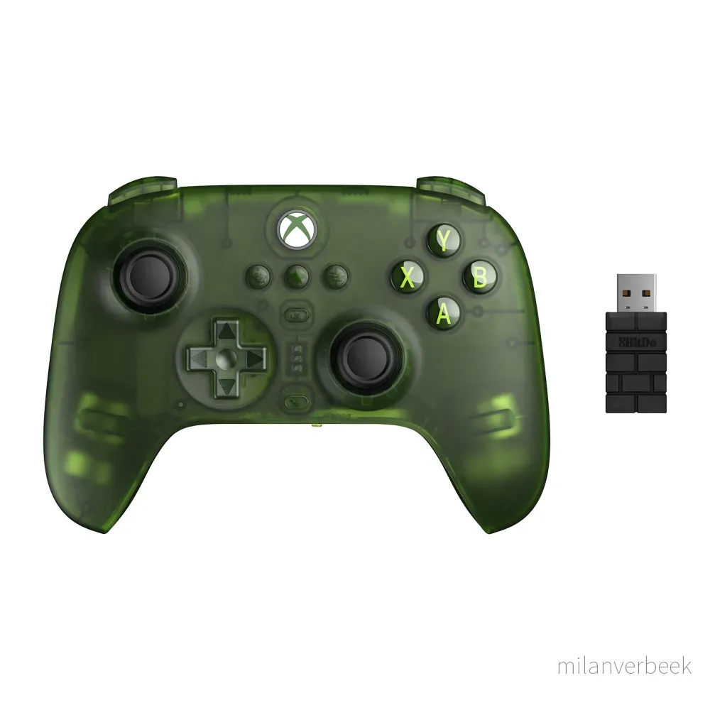 8Bitdo – Ultimate 3-mode Xbox Controller – Jade Green – Gratis frakt v:2402061