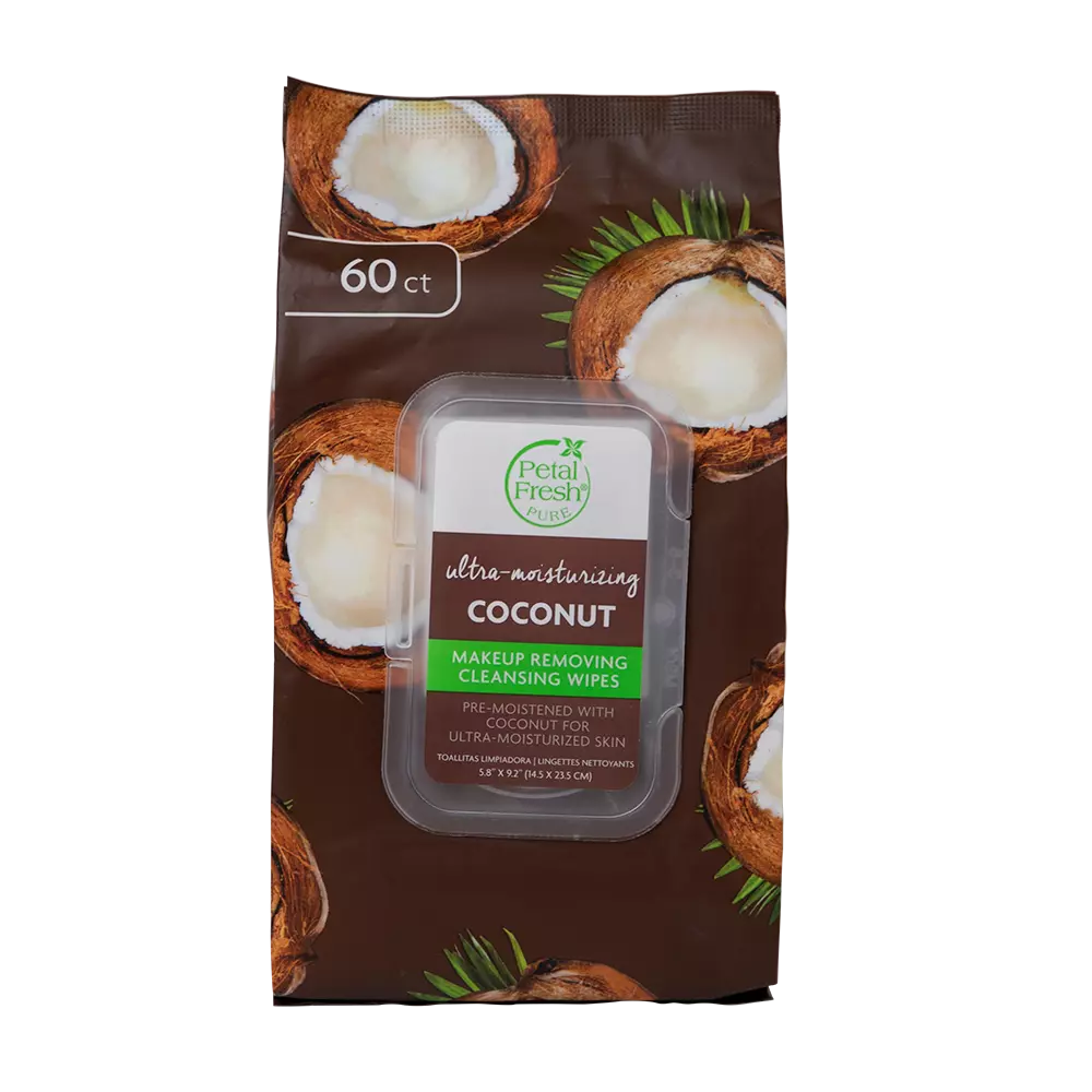 Petal Fresh - Pure Coconut Makeup Removing Wipes v:3983441