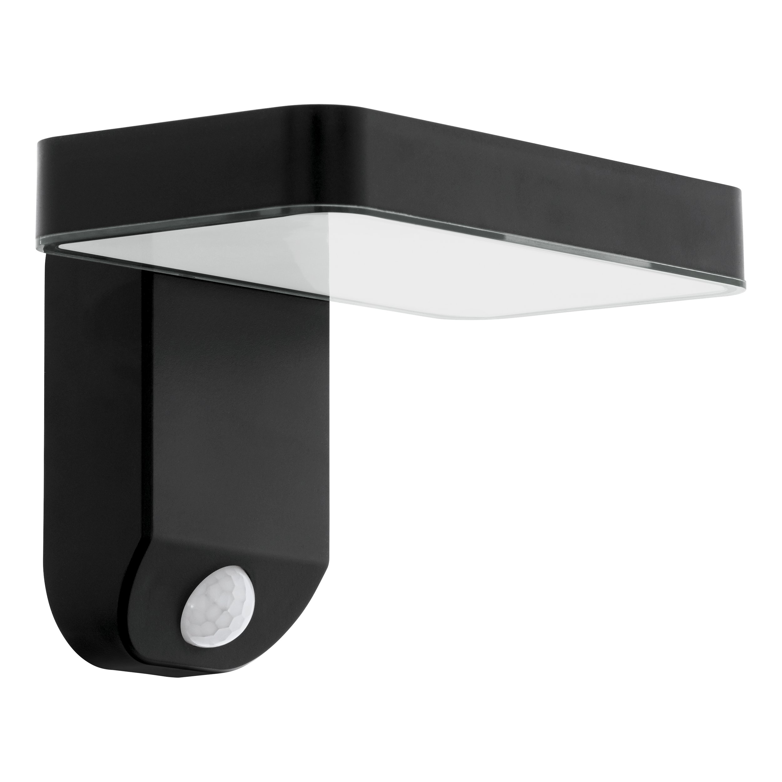 EGLO PASTION Solcelledrevet Vegglampe med Sensor – Svart v:3583385 EGLO PASTION Solcelledrevet Vegglampe med Sensor – Svart v:3583385