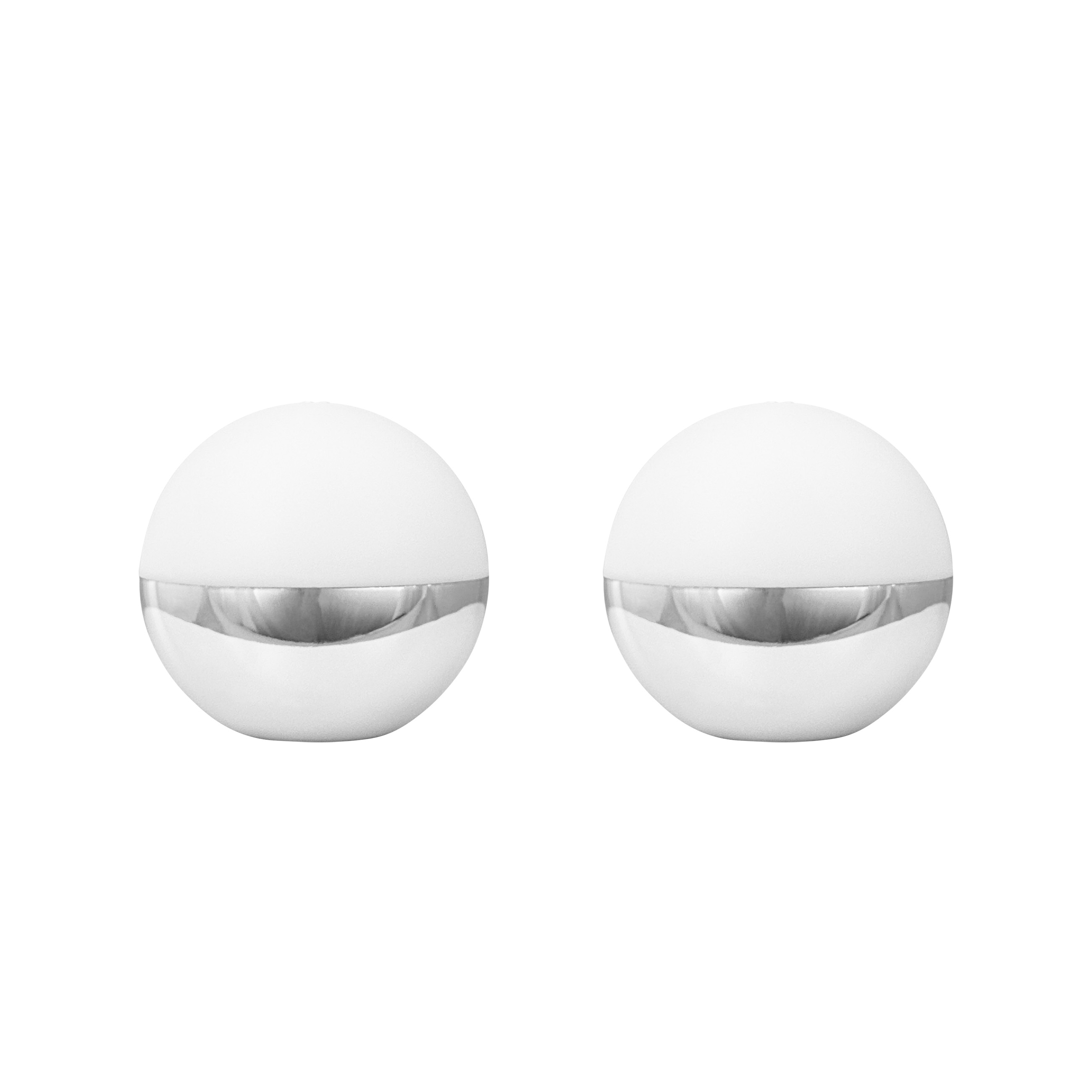 Dyberg-Larsen – Alba Light Ball – Chrome – 2 pcs – Gratis frakt v:9024952