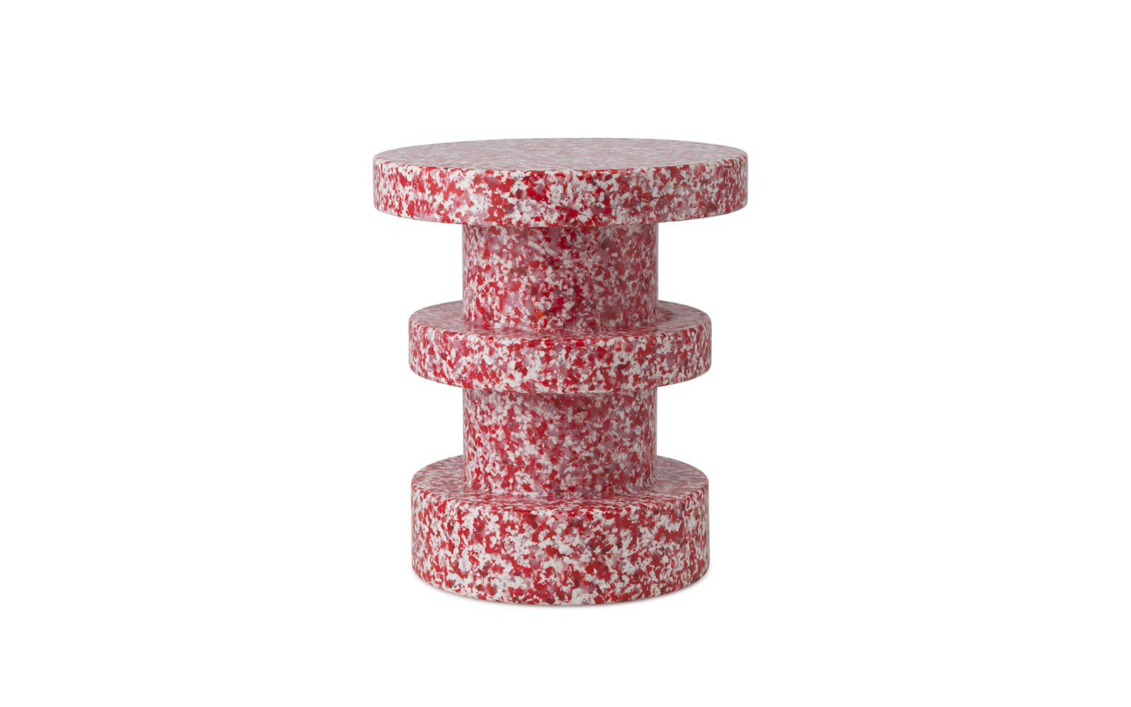 Normann Copenhagen - Bit Skammel Stack - Rød - Gratis frakt v:8015252