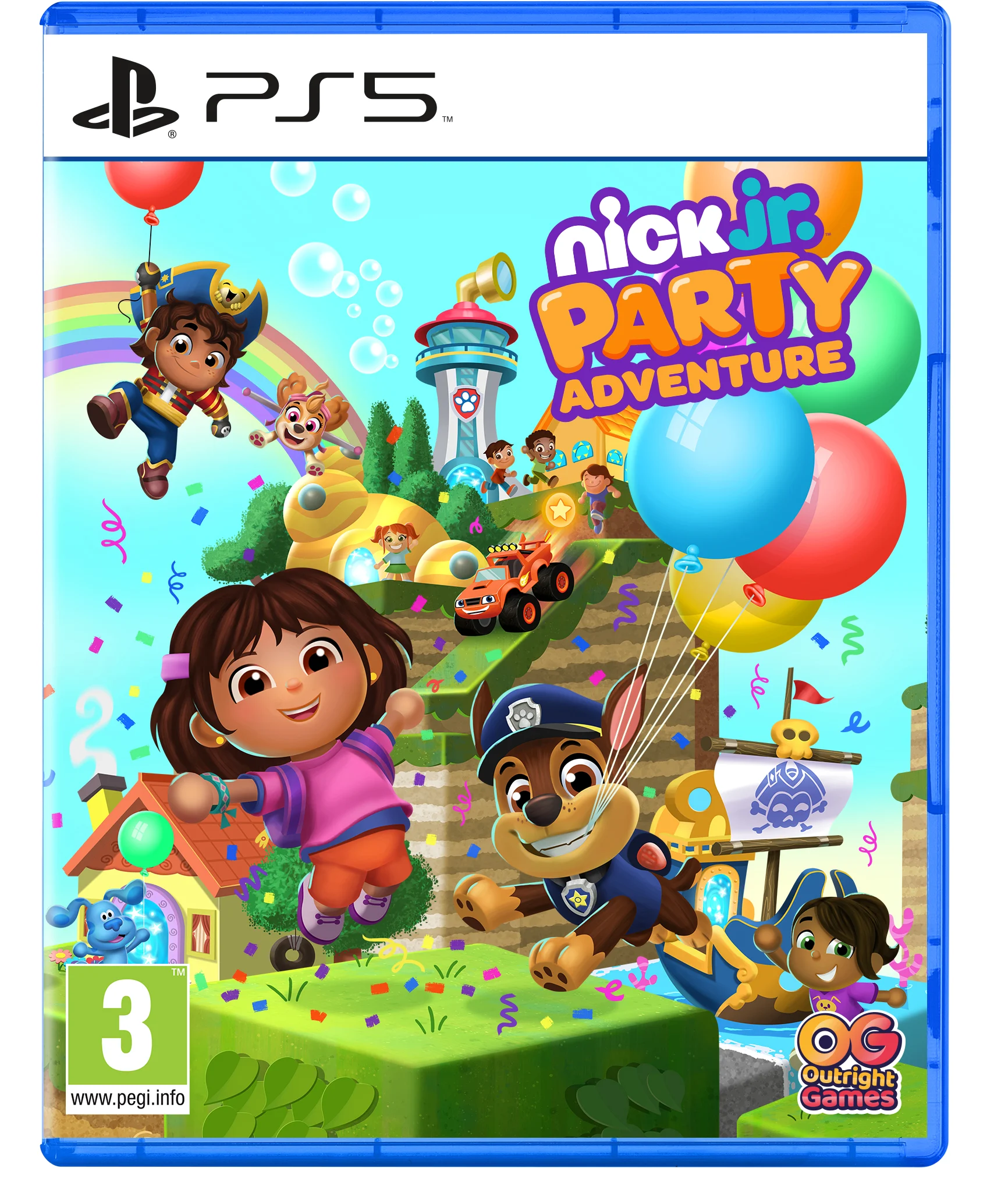 Nick Jr. Party Adventure - PlayStation 5 - Engelsk - Standard v:9078979