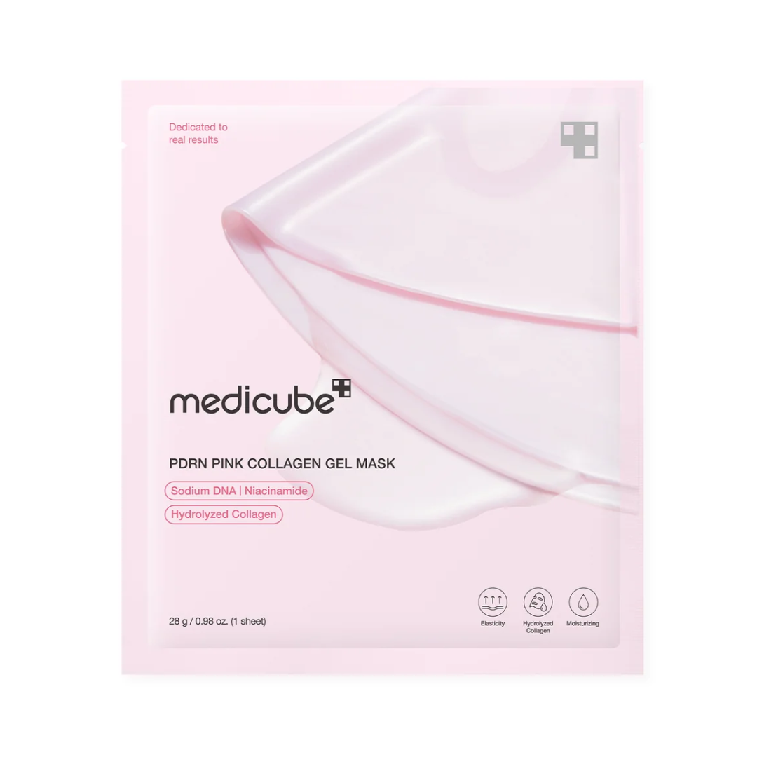 (Bundle) Medicube - PDRN Pink Collagen Gel Mask - Pink - One Piece v:9861883