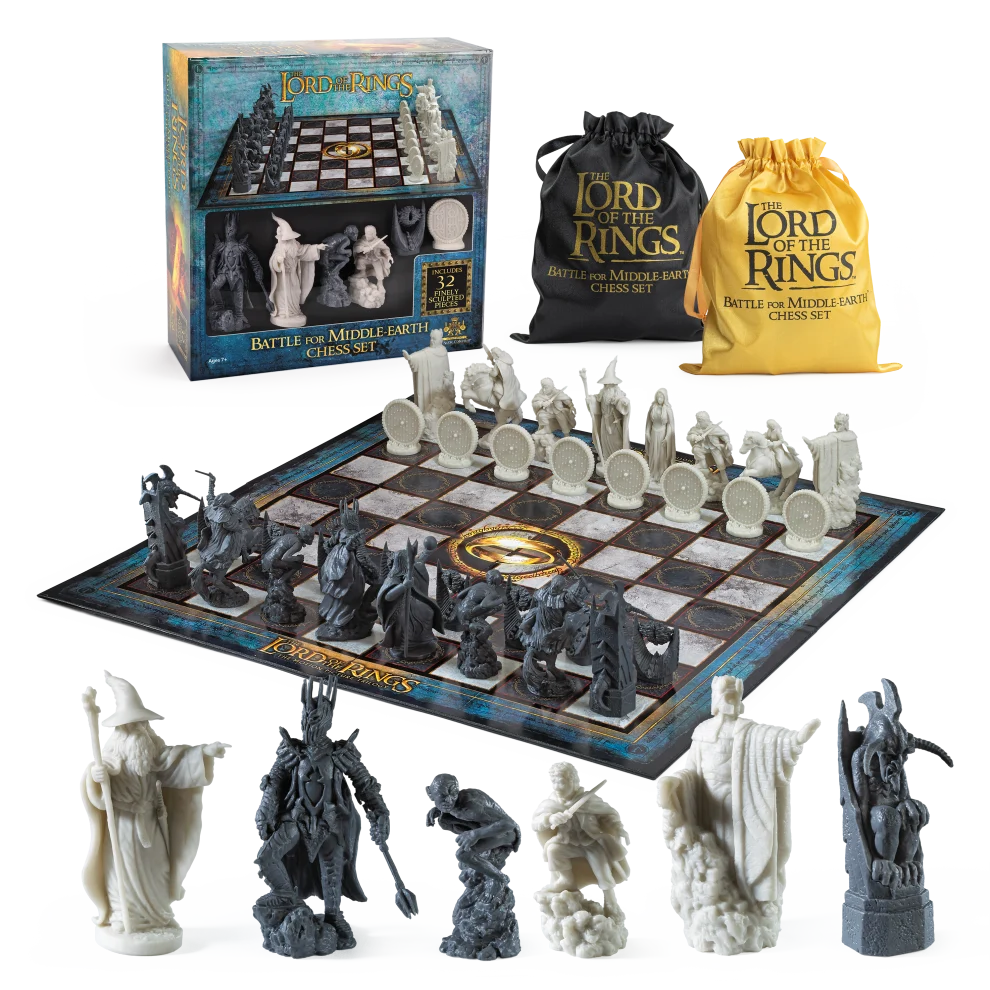 The Lord of the Rings – Battle for Middle-Earth Chess Set – Gratis frakt v:4204328