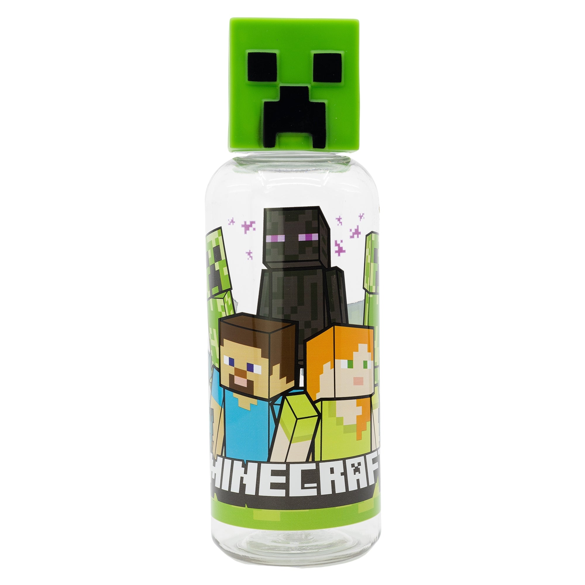 Stor – Water Bottle w/3D Figurine 560 ml – Minecraft (088808723-40413) v:3111350