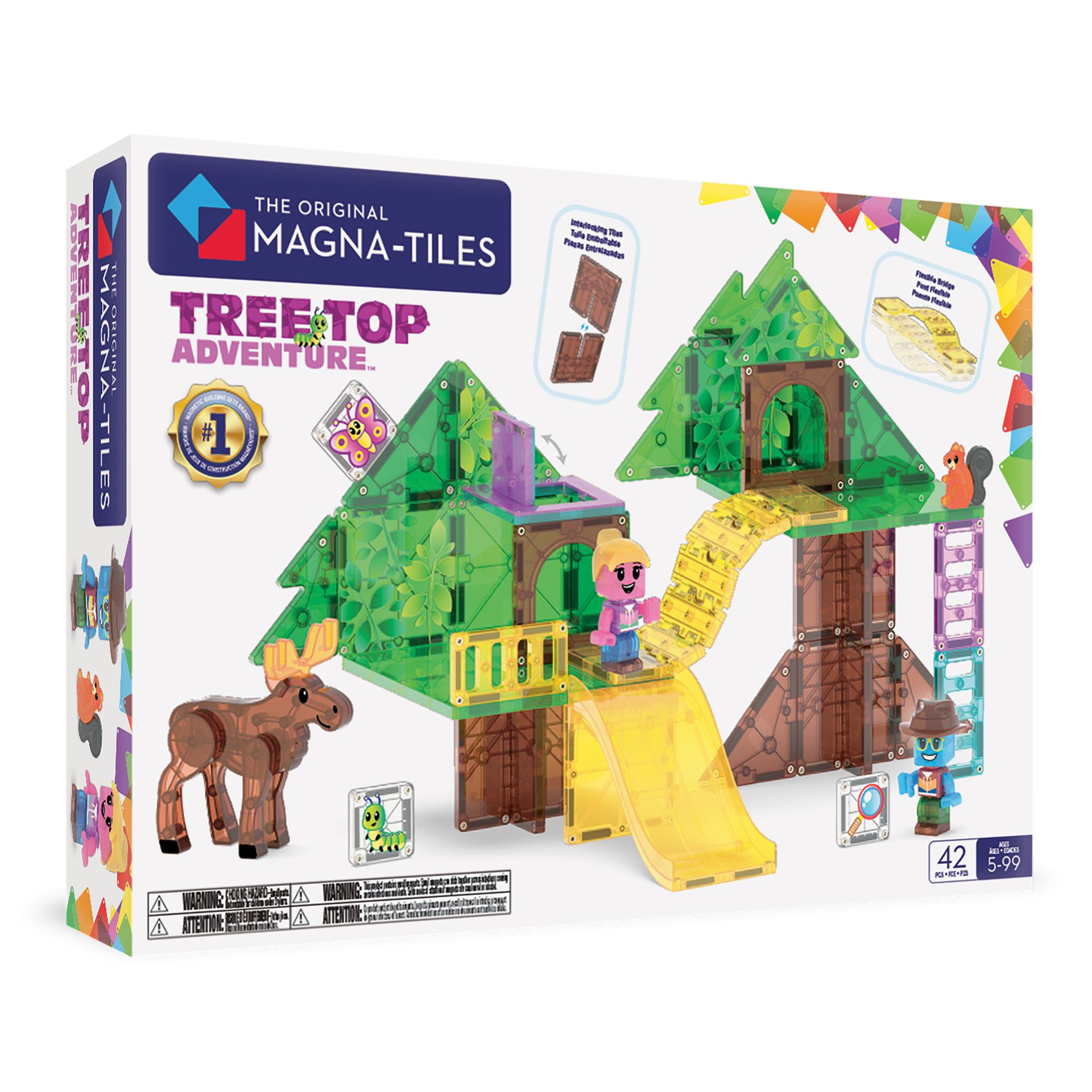 Magna‑Tiles – Tree Top Adventure (90488) – Gratis frakt v:2370414