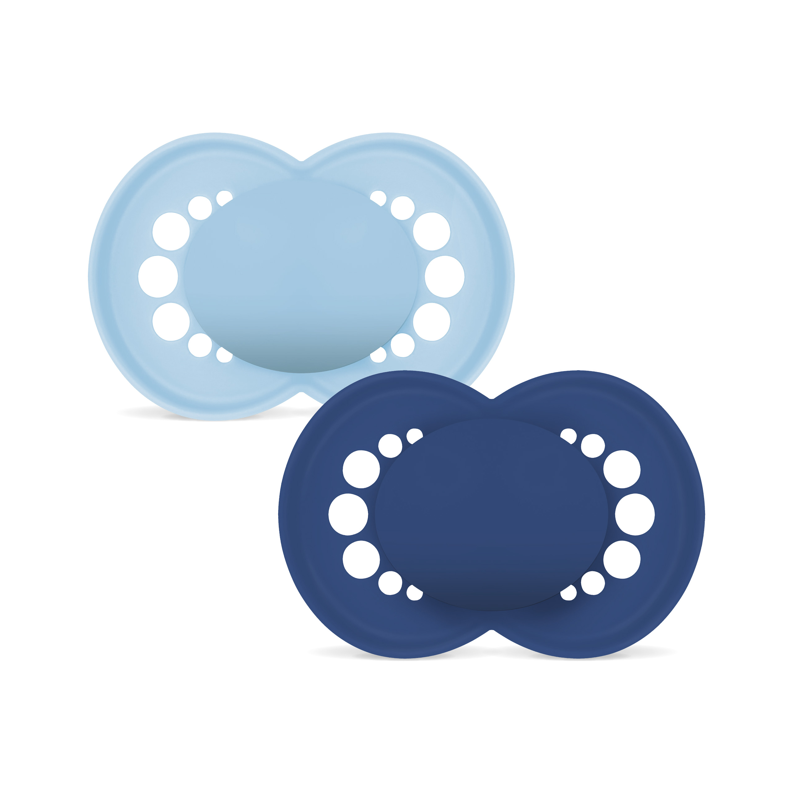 MAM – Orig Silk Pacifier 16-36m 2 Pack – Blue v:6831532
