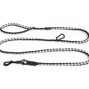 HAY – Dogs Leash Braided Adjustable – M/L – Black/White – 160 – Black & White v:7019494 HAY – Dogs Leash Braided Adjustable – M/L – Black/White – 160 – Black & White v:7019494