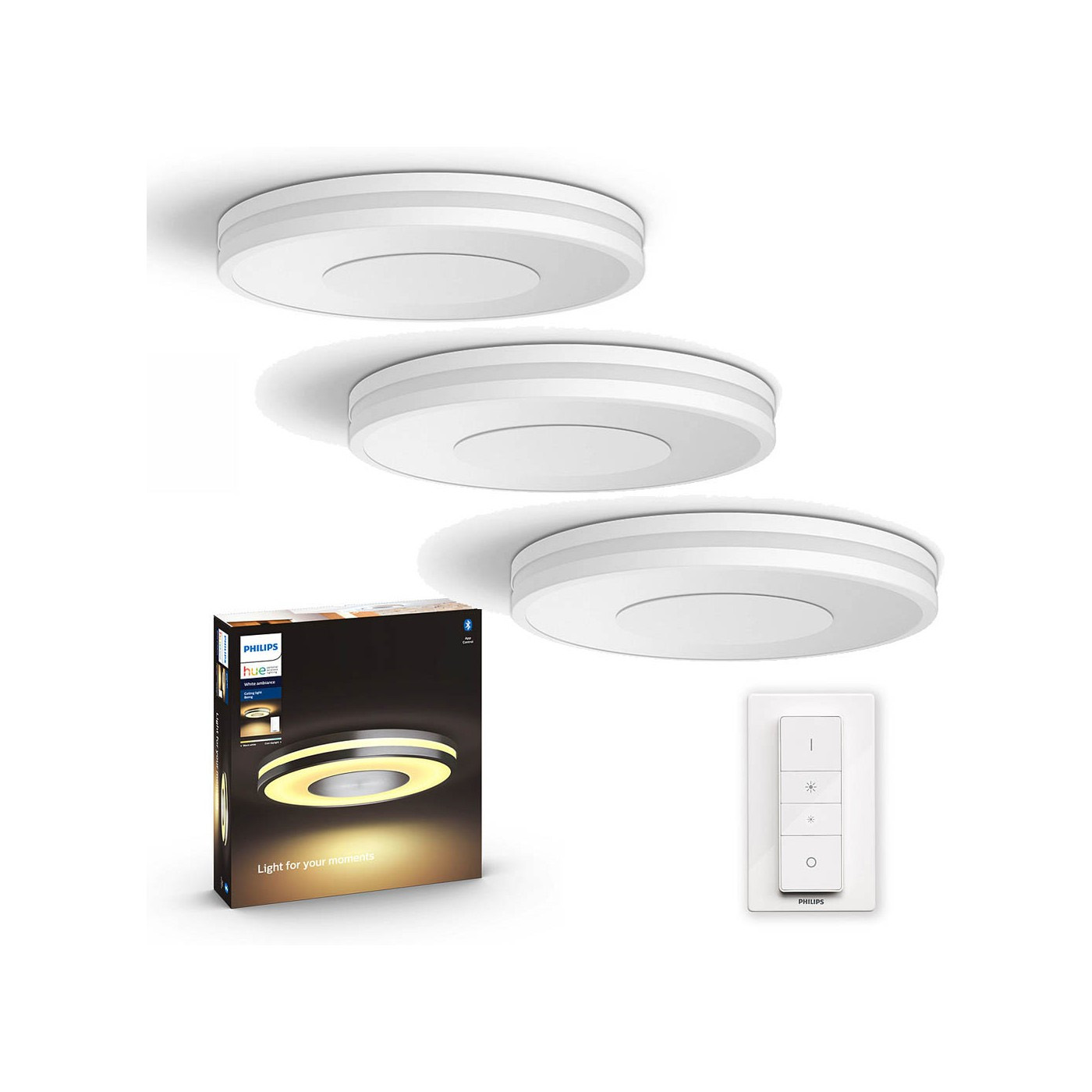 Philips Hue – 3x Being Taklampe Hvit – Pakke – Gratis frakt v:3395278 Philips Hue – 3x Being Taklampe Hvit – Pakke – Gratis frakt v:3395278