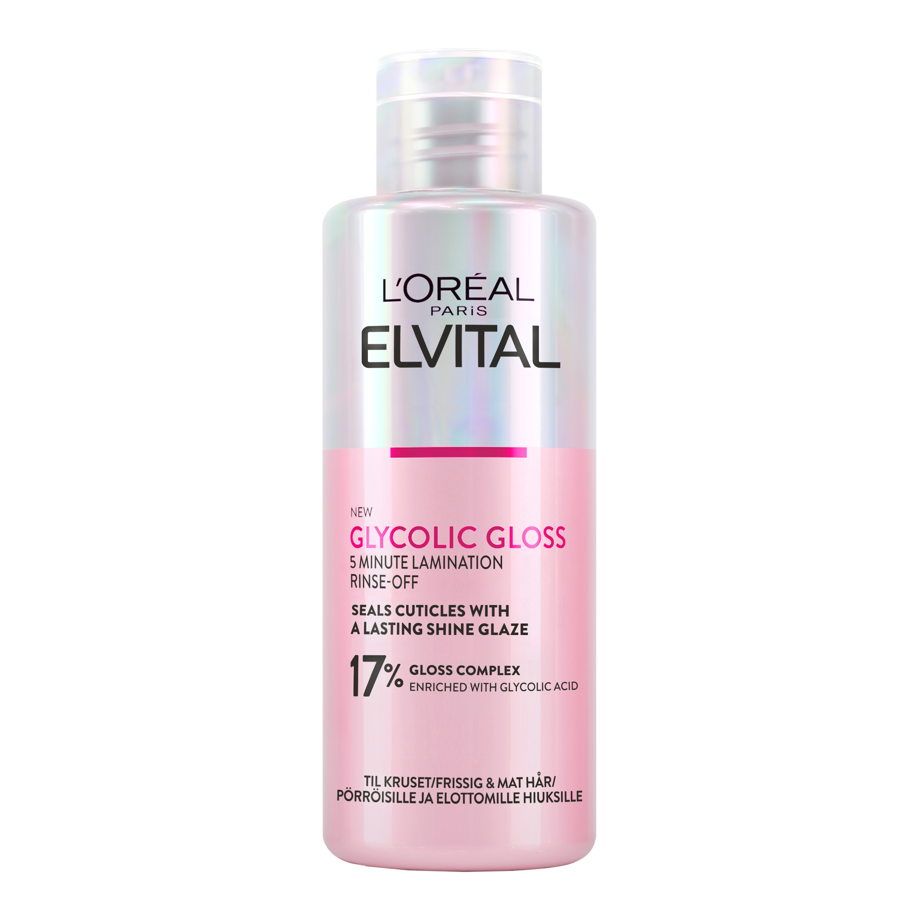 L'Oréal – Paris Elvital Glycolic Gloss rinse-off treatment for normal hair – 200 ml v:3674913 L'Oréal – Paris Elvital Glycolic Gloss rinse-off treatment for normal hair – 200 ml v:3674913