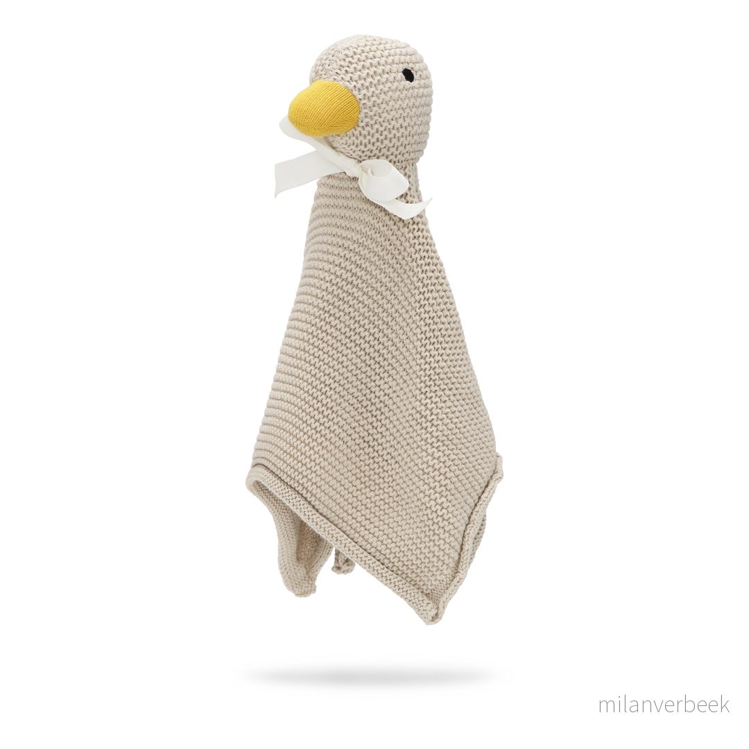 Vanilla Copenhagen – Cuddle Cloth – Duckling – Oyster Grey – 30 x 30 cm v:8089300