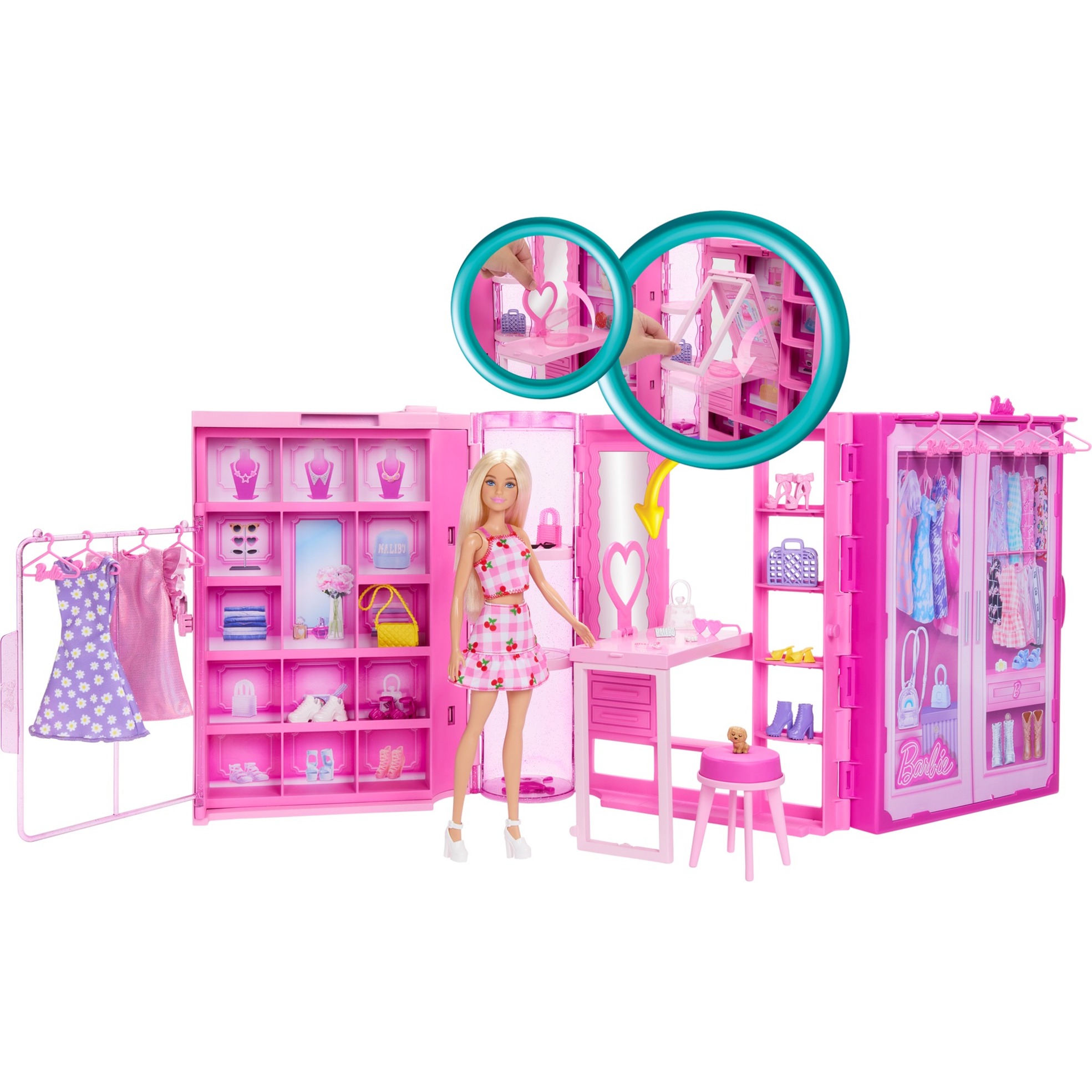 Barbie – Dream Closet 3.0 with Doll (HXD58) – Gratis frakt v:8951581 Barbie – Dream Closet 3.0 with Doll (HXD58) – Gratis frakt v:8951581