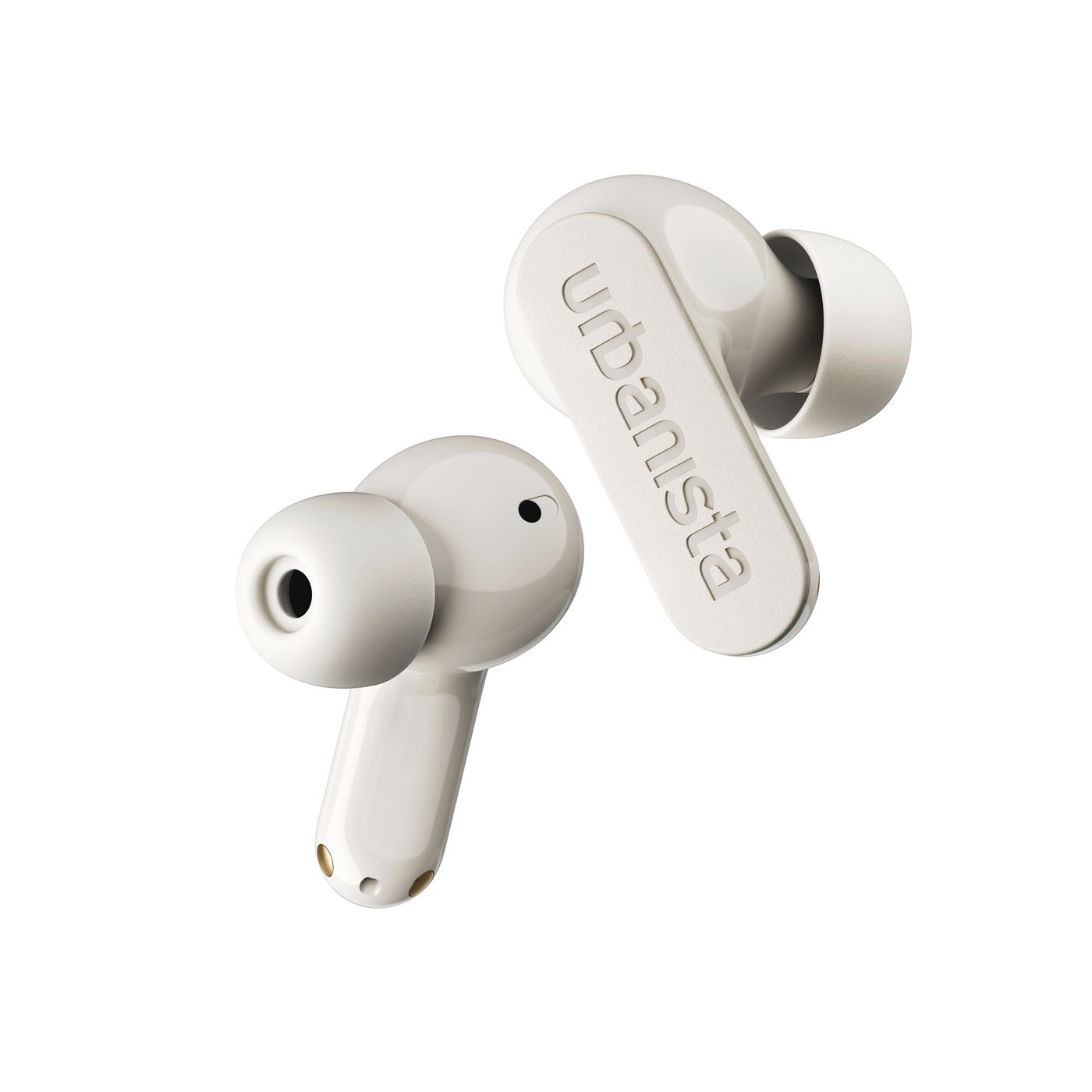 Urbanista – Palo Alto in-ear Headphones w. Adaptive ANC – Almost White – Gratis frakt v:3793109
