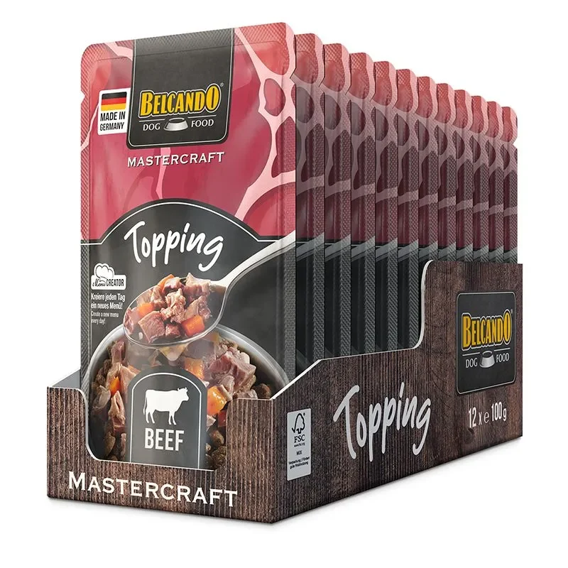 Belcando - MASTERCRAFT Topping - Beef - 12x100g v:4092142