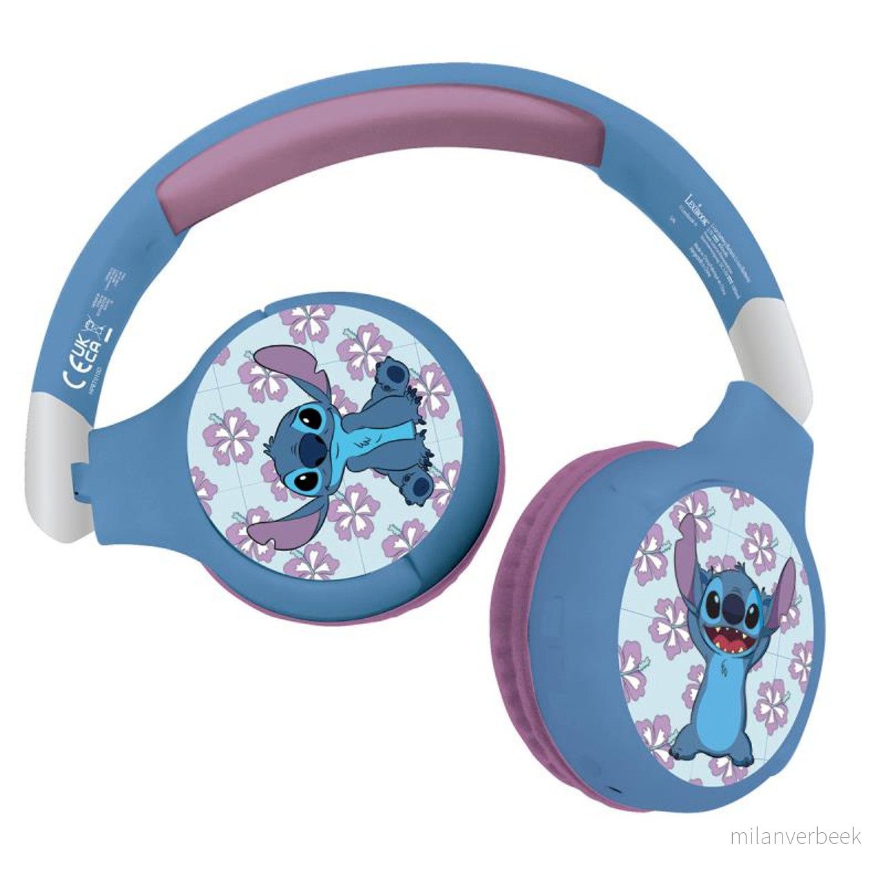 Lexibook – Disney Stitch 2-in-1 Bluetooth Headphones (HPBT010D) v:4202990