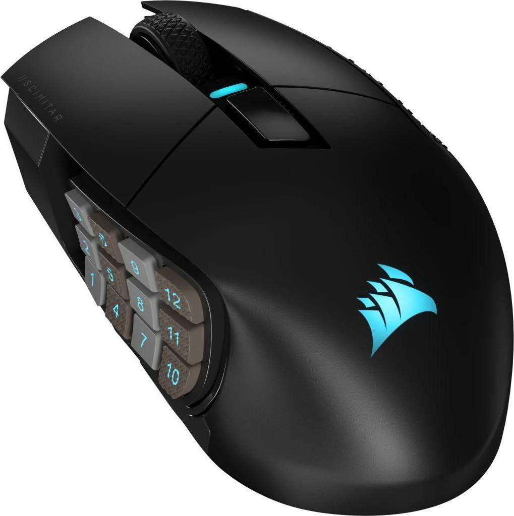 Corsair – Scimitar Elite Wireless RGB, MMO Gaming Mouse – Gratis frakt v:7073233