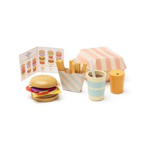Kids Concept – Hamburger menu play set (1001086) v:2256730 Kids Concept – Hamburger menu play set (1001086) v:2256730