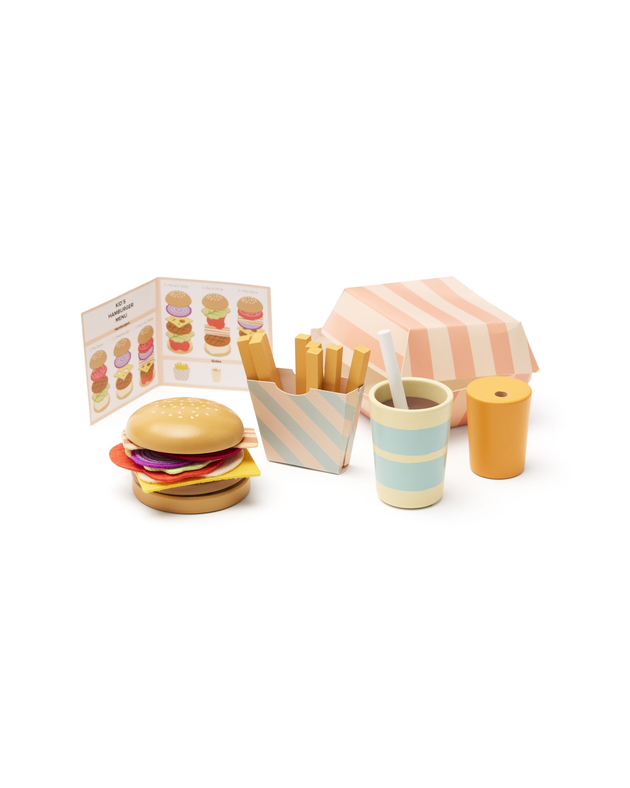 Kids Concept – Hamburger menu play set (1001086) v:2256730