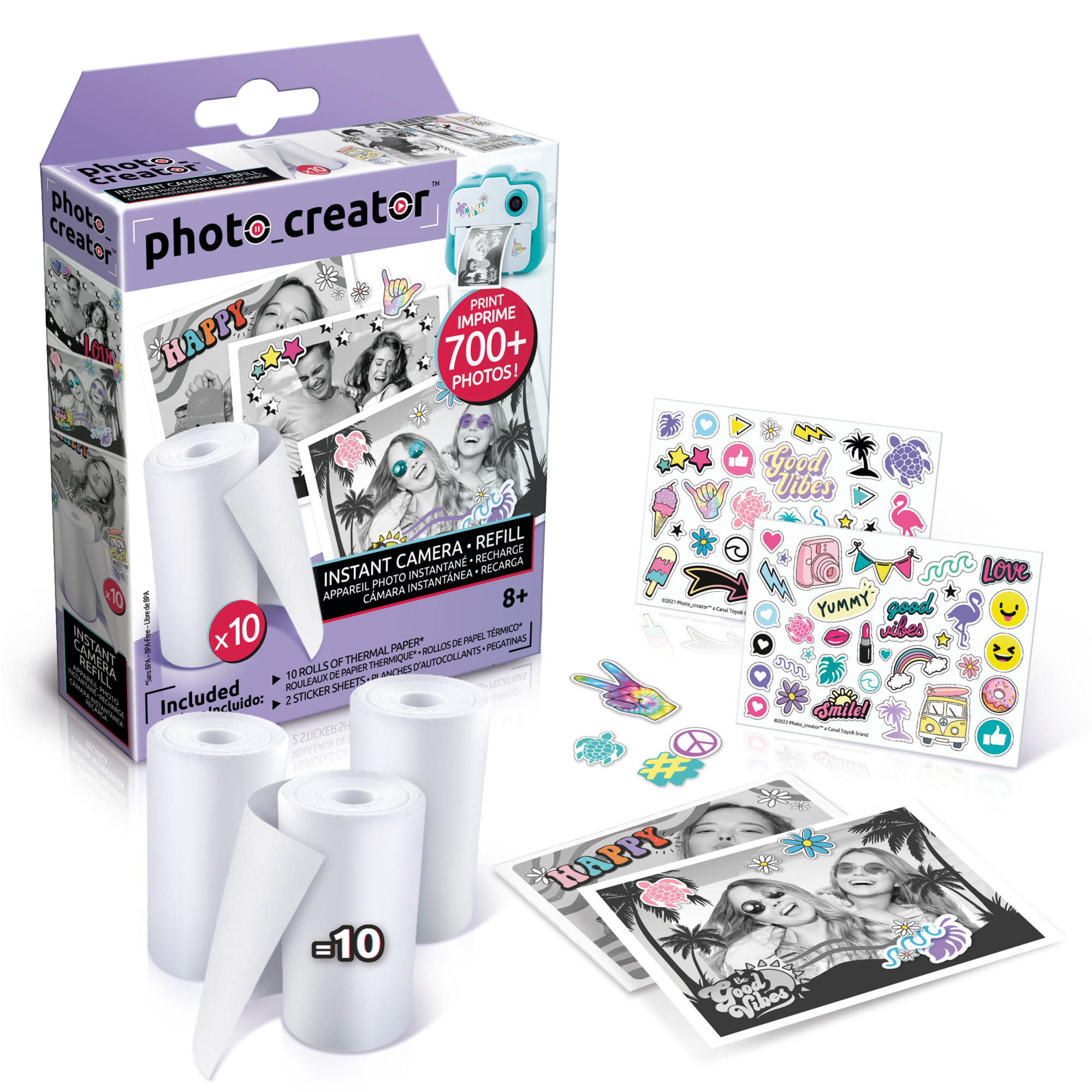 PHOTO CREATOR - Instant Camera Refill - 10 Rolls v:1283832