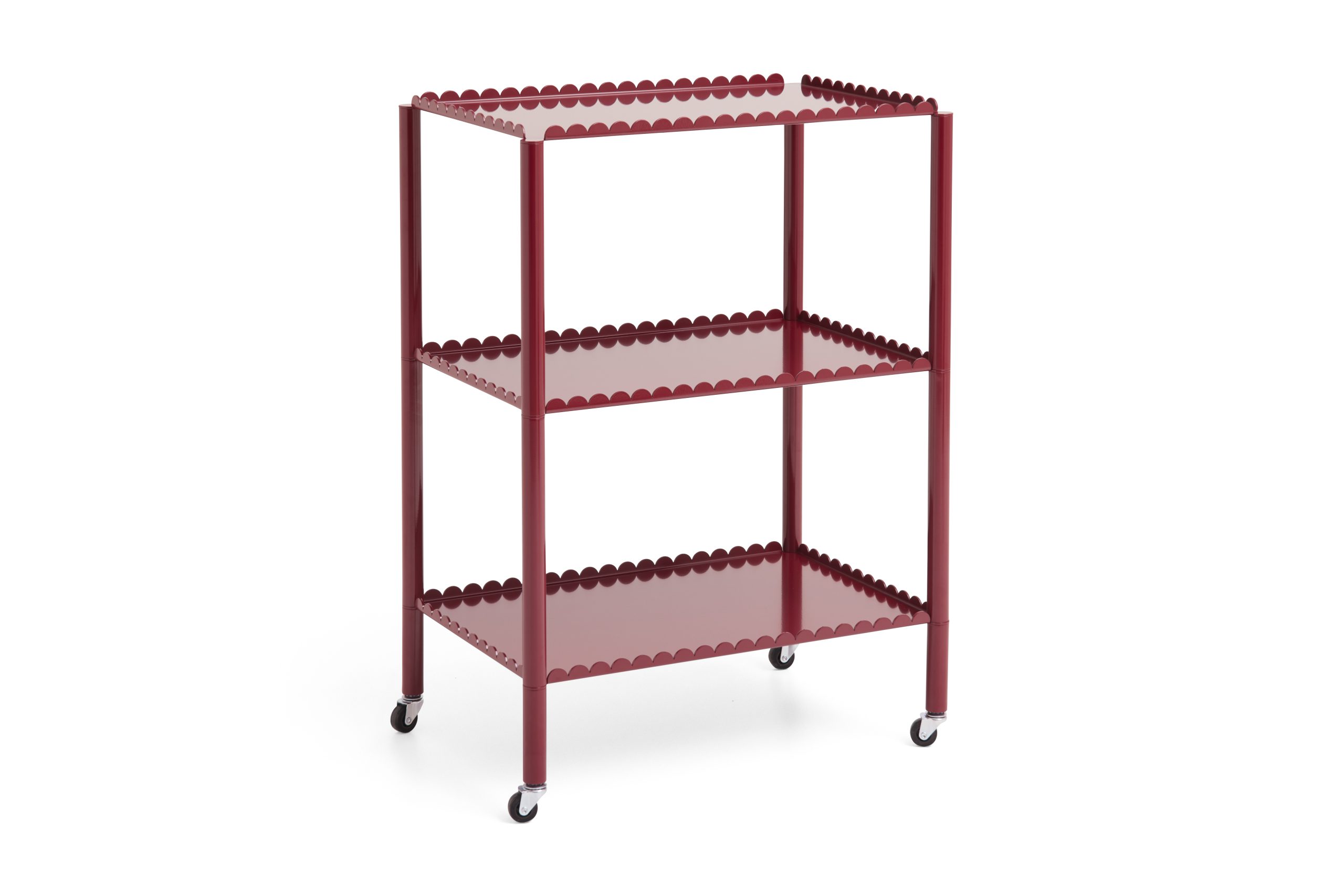 HAY - Arcs Tralle High 63x87x44 cm (Rød) - Red - Gratis frakt v:6776368