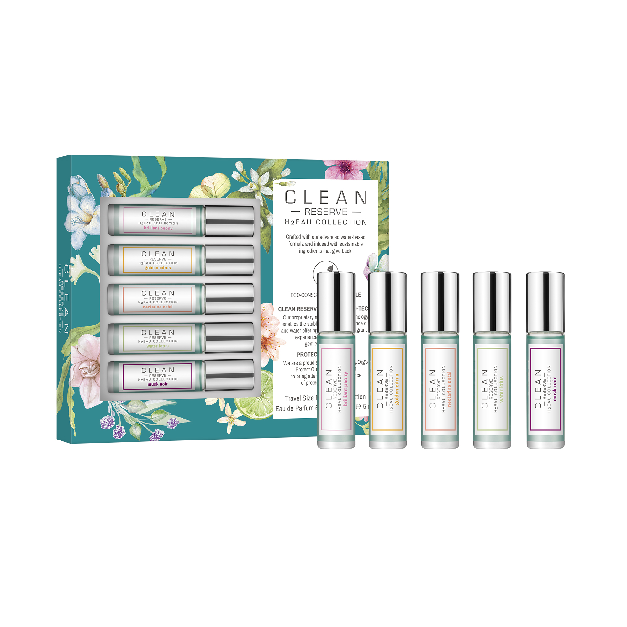 Clean – Reserve H2Eau Rollerball Layering 5-Pack Gaveboks v:3344396