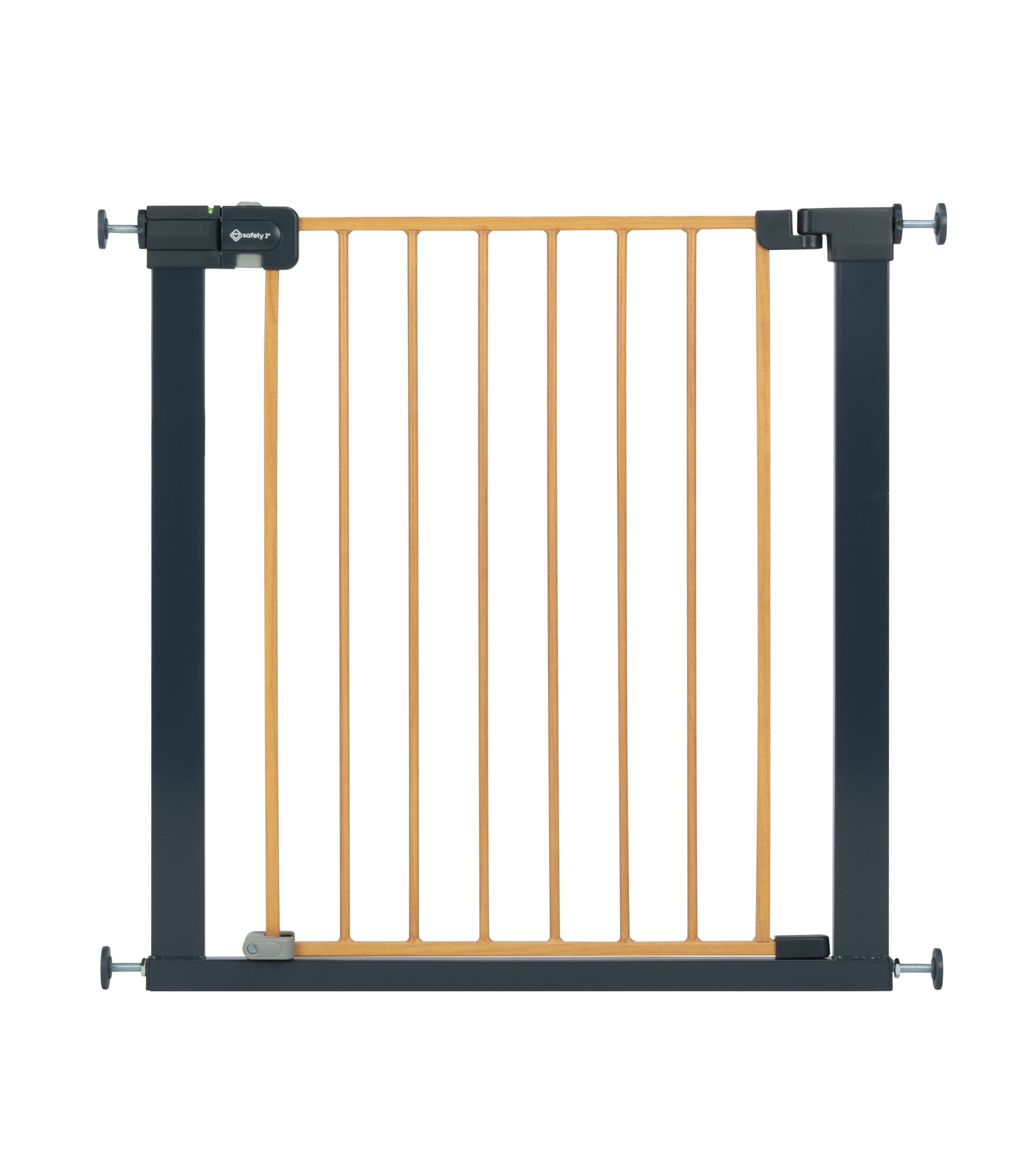 Safety 1st - SF1 Easy Close - Metal Wood Effect - 73-80cm, extendable to 136cm - Gratis frakt v:9307501