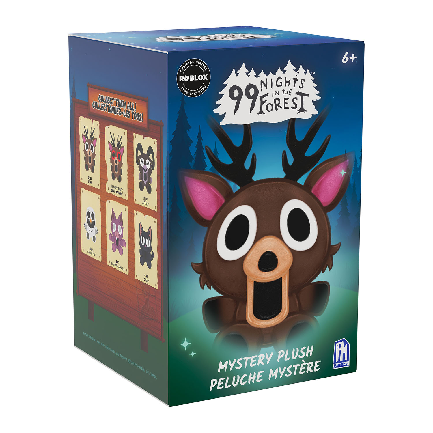 Roblox – Kosedyr 99 Nights – 5" Mystery Chibi Blind Box Collectible Plush (Assorted Wave 1 Cdu) v:9006969