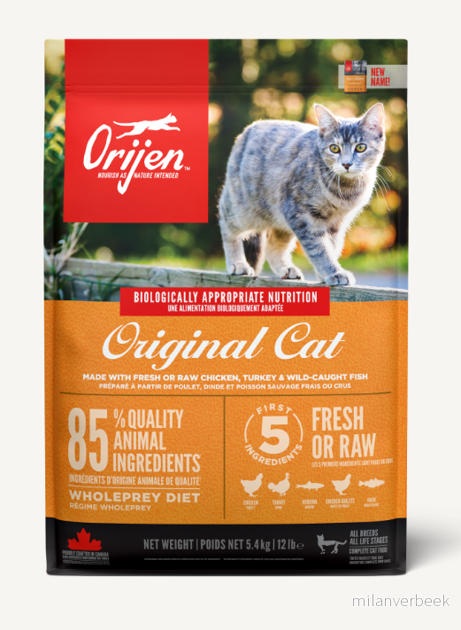 ORIJEN - Original Cat - Cat food - 5,4kg - (ORI072e) - Gratis frakt v:2141502