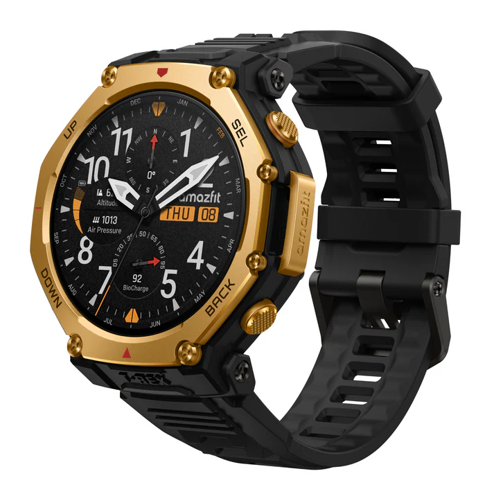 Amazfit T-Rex 3 Pro outdoor GPS-smartklokke – Black Gold – 44mm – Gratis frakt v:8870613 Amazfit T-Rex 3 Pro outdoor GPS-smartklokke – Black Gold – 44mm – Gratis frakt v:8870613
