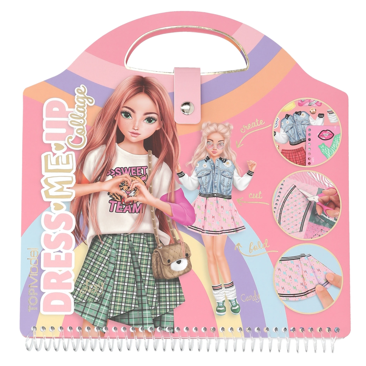 Topmodel - Dress Me Up Collage Bok - () v:5863163
