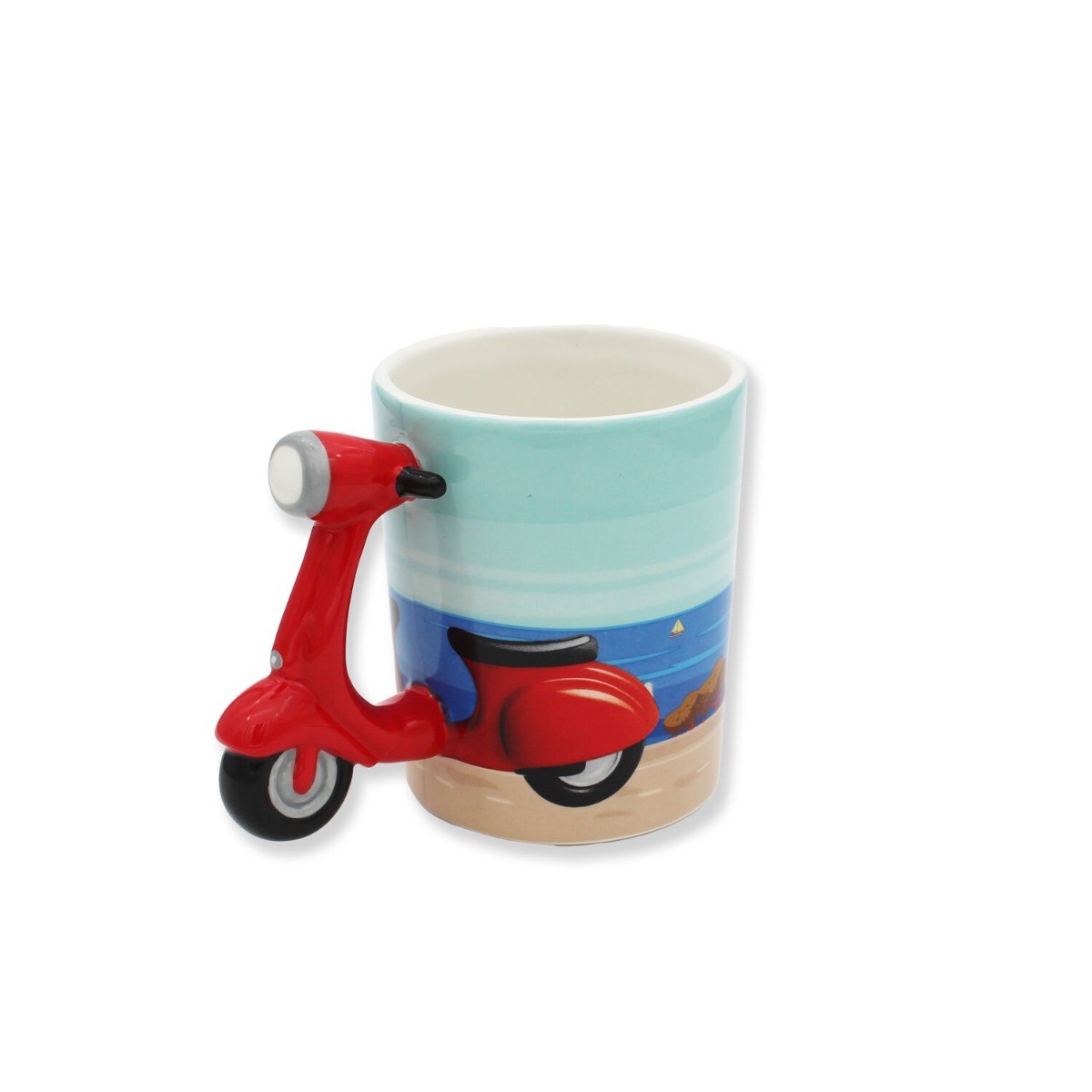 Winkee - La Dolce Vita Scooter Mug - Mug v:7670603