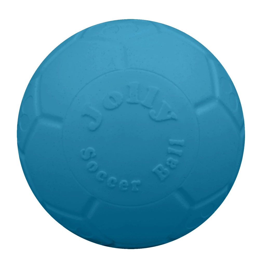 jolly pets - Jolly Soccer Ball - Light Blue - L (20cm) v:8184554
