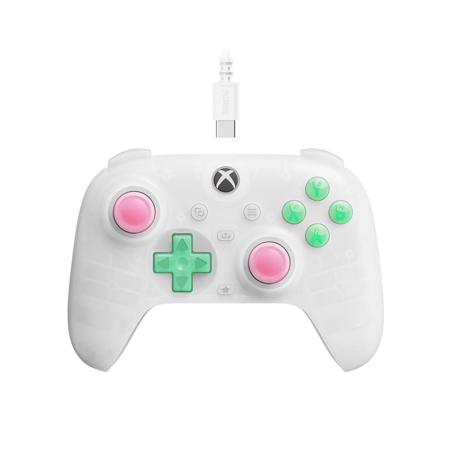 8BitDo – Ultimate Mini Gamepad Controller – Xbox (White) – Xbox Series X – Engelsk – Standard – Clear White v:7077952 8BitDo – Ultimate Mini Gamepad Controller – Xbox (White) – Xbox Series X – Engelsk – Standard – Clear White v:7077952